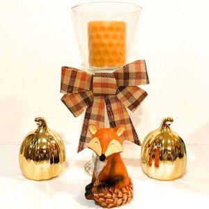 Fall Fox Centerpiece Set